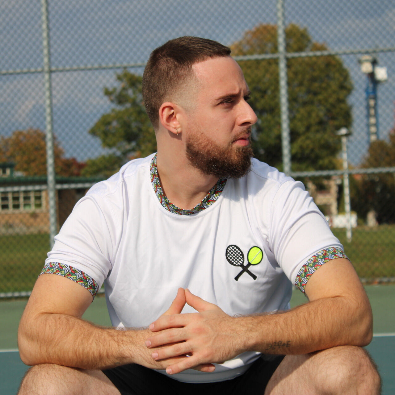 Patterned Court Classic