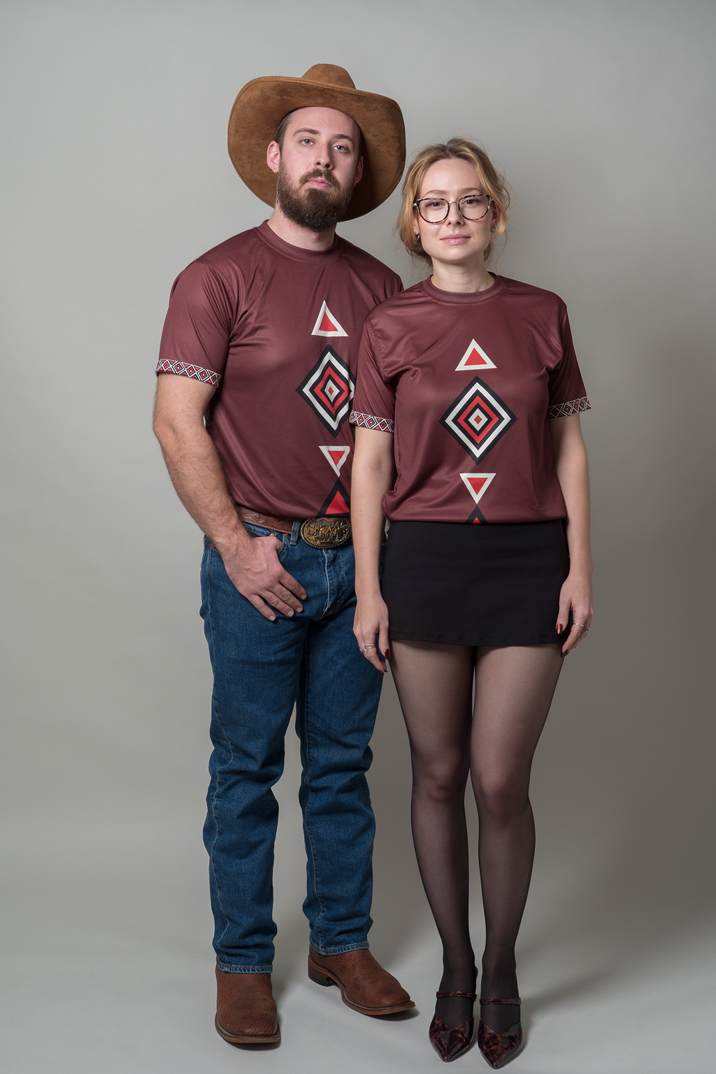 Imigongo Geometry Tee
