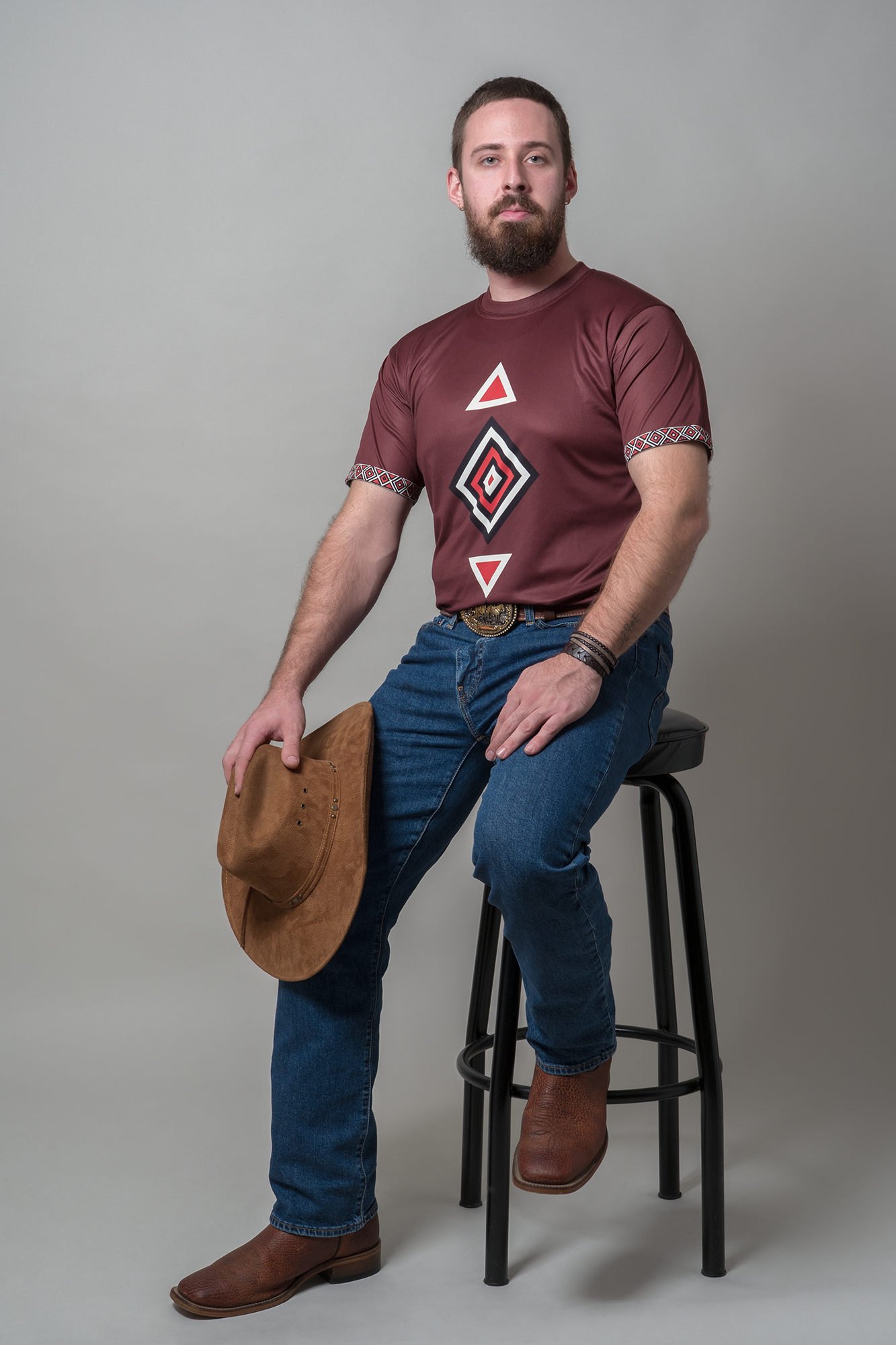 Imigongo Geometry Tee